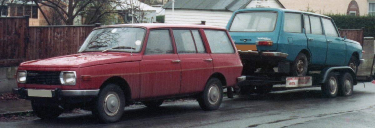 7th Car a 1972 Wartburg Knight Estate 993 cc 3 cylinder 2stroke engine